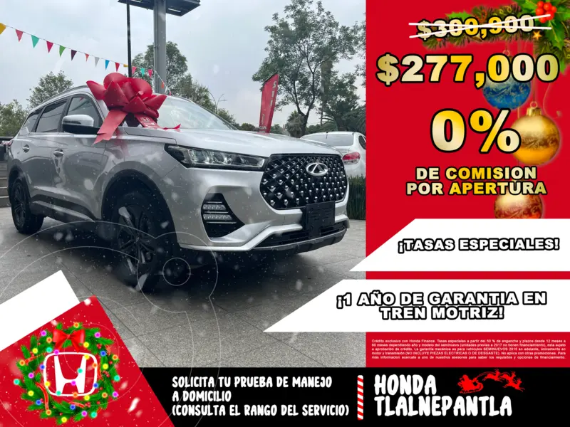 Foto Chirey Chirey Tiggo 7 Pro Comfort usado (2023) color plateado financiado en mensualidades(enganche $115,786 mensualidades desde $4,872)