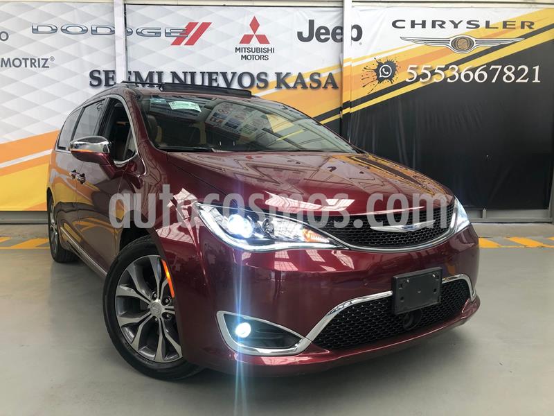 Chrysler Pacifica Limited usado (2018) color Rojo precio $599,000