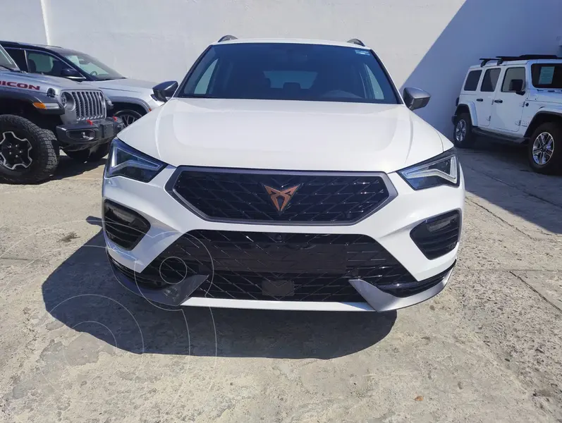 Foto CUPRA Ateca 2.0L TSI DSG usado (2021) color Blanco Nevada financiado en mensualidades(enganche $59,500 mensualidades desde $19,600)