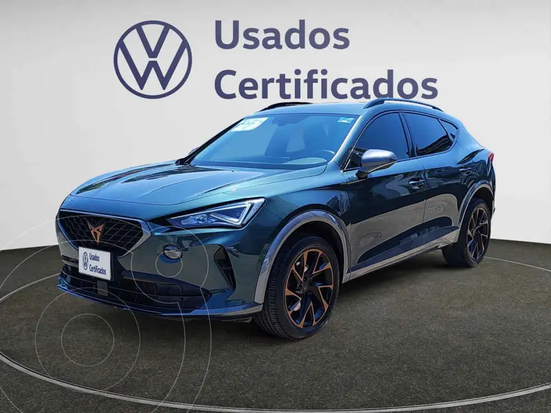 Foto CUPRA Formentor 190hp usado (2022) color Verde financiado en mensualidades(enganche $162,383 mensualidades desde $12,422)