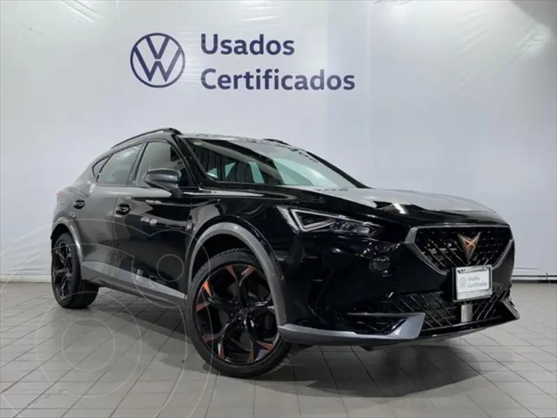 Foto CUPRA Formentor VZ 310hp usado (2023) color Negro financiado en mensualidades(enganche $215,002 mensualidades desde $19,602)