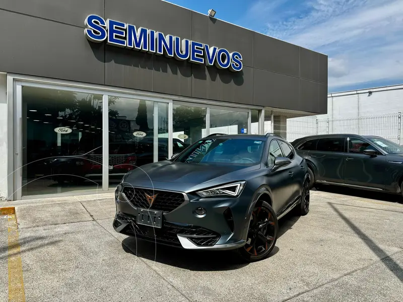 Foto CUPRA Formentor VZ 310hp usado (2023) color Gris financiado en mensualidades(enganche $159,500 mensualidades desde $17,906)