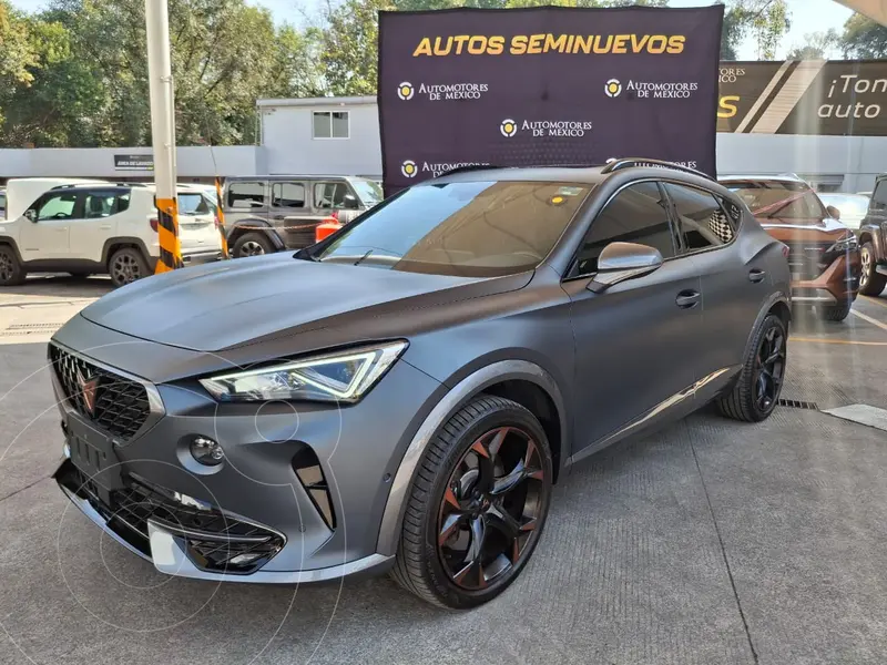 Foto CUPRA Formentor VZ 310hp usado (2023) color Gris financiado en mensualidades(enganche $129,800 mensualidades desde $18,178)