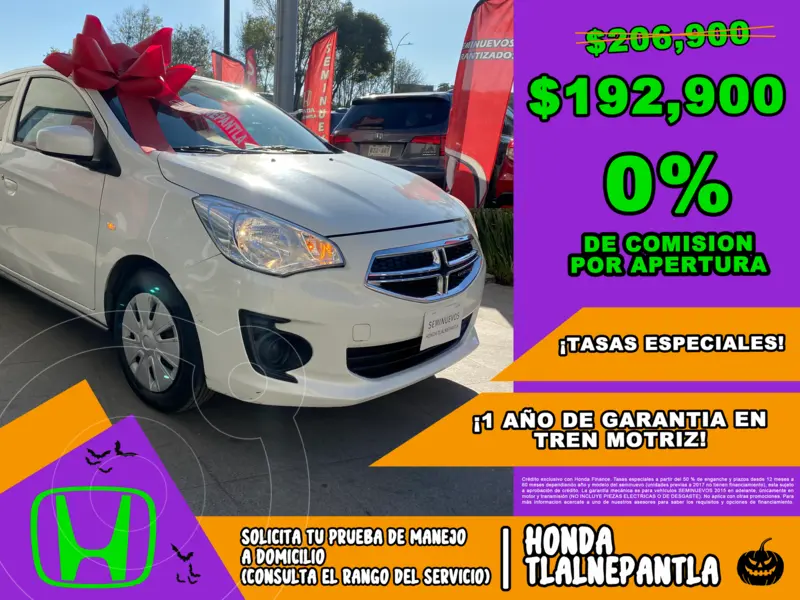 Foto Dodge Attitude SE Aut usado (2023) color Blanco financiado en mensualidades(enganche $80,632 mensualidades desde $3,393)