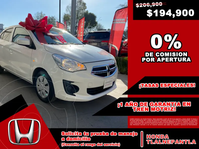 Foto Dodge Attitude SE Aut usado (2023) color Blanco financiado en mensualidades(enganche $80,632 mensualidades desde $3,393)
