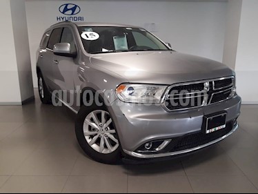 Foto venta Auto usado Dodge Durango 3.6L 4x2 V6 (2015) color Gris Grafito precio $329,000