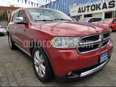 foto Dodge Durango 5p Crew Luxe V8/5.7 Aut GPS usado (2012) color Rojo precio $260,000