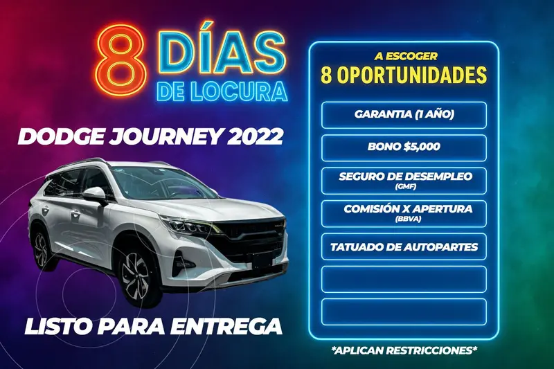 Foto Dodge Journey Sport usado (2022) color Blanco precio $359,300