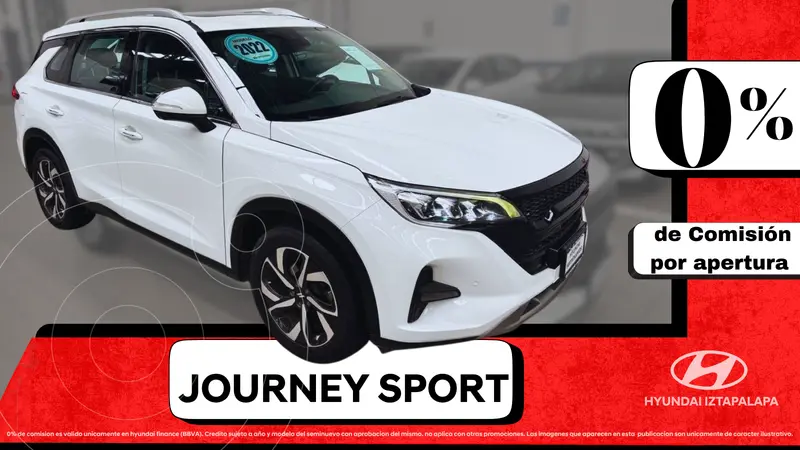 Foto Dodge Journey Sport usado (2022) color Blanco financiado en mensualidades(enganche $136,226 mensualidades desde $5,732)