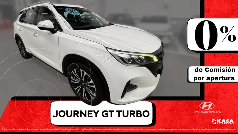 Foto Dodge Journey GT usado (2022) color Blanco financiado en mensualidades(enganche $155,496 mensualidades desde $6,542)