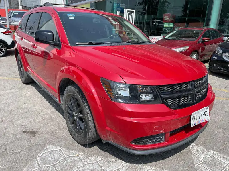 Foto Dodge Journey Blacktop 2.4L usado (2019) color Rojo financiado en mensualidades(enganche $88,688 mensualidades desde $7,488)