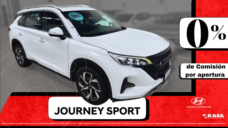 Foto Dodge Journey Sport usado (2022) color Blanco financiado en mensualidades(enganche $136,226 mensualidades desde $5,732)