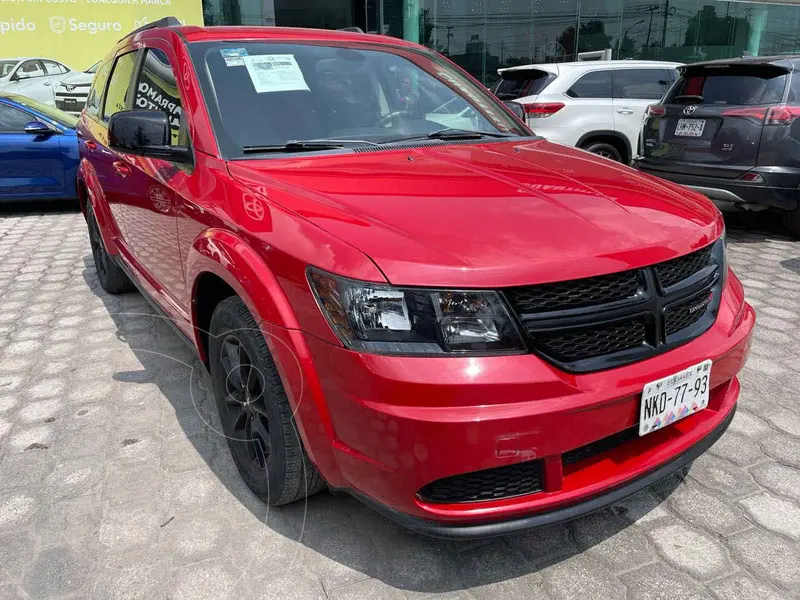 Foto Dodge Journey Blacktop 2.4L usado (2019) color Rojo financiado en mensualidades(enganche $75,250 mensualidades desde $6,354)