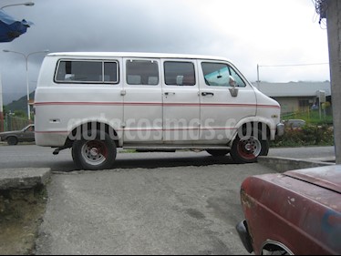 Dodge ram van transpote publico usado (1976) color Blanco precio u$s1.500