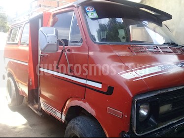 Dodge ram van transpote publico usado (1975) color Rojo precio u$s1.900