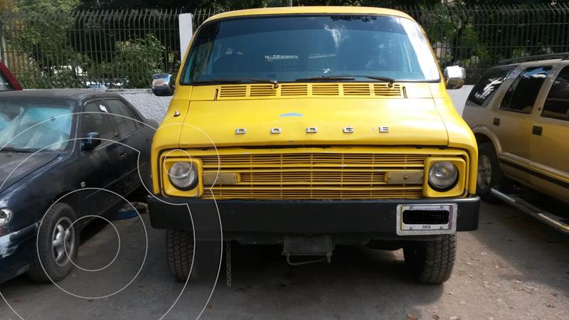 Dodge ram van transpote publico usado (1979) color Naranja precio u$s2.500