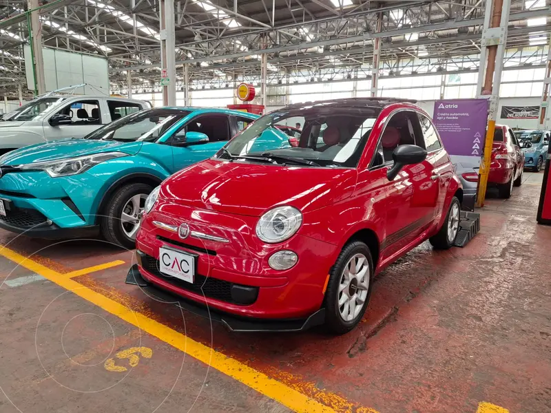 Foto Fiat 500 Easy usado (2016) color Rojo financiado en mensualidades(enganche $42,500 mensualidades desde $3,750)