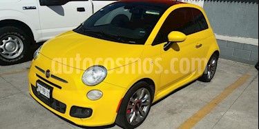Fiat 500 Sport Aut usado (2015) color Amarillo precio $169,000