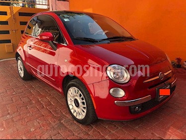 Fiat 500 Lounge Aut usado (2012) color Rojo precio $133,000