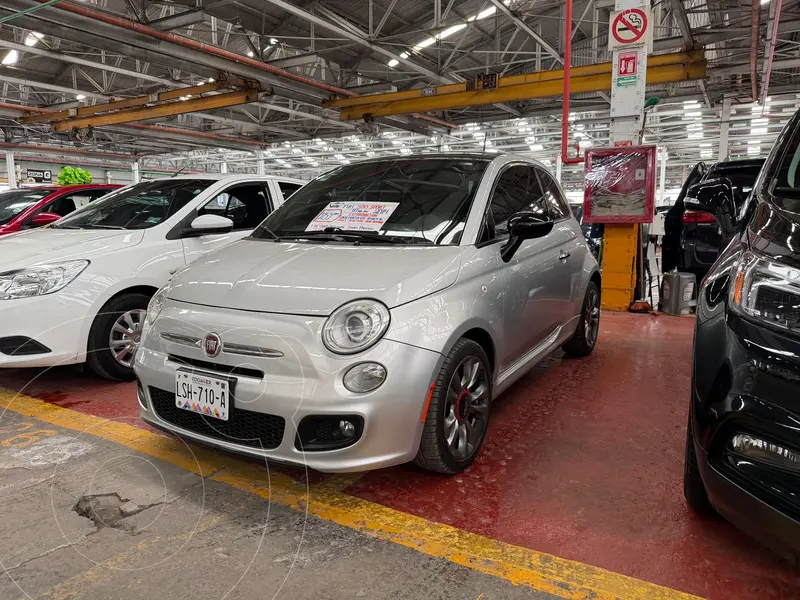 Foto Fiat 500 Sport usado (2014) color Plata precio $155,800