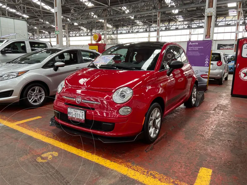Foto Fiat 500 Easy usado (2016) color Rojo financiado en mensualidades(enganche $42,000 mensualidades desde $3,800)