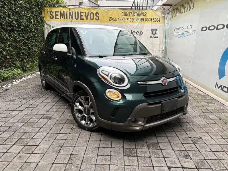 Foto Fiat 500L Trekking usado (2016) color Verde precio $215,000