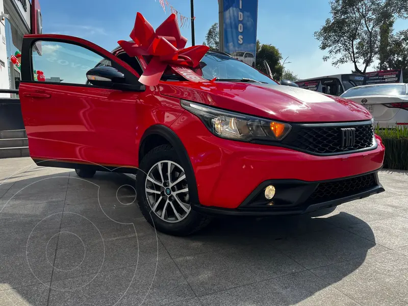Foto Fiat Argo Trekking usado (2024) color Rojo financiado en mensualidades(enganche $114,950 mensualidades desde $4,836)