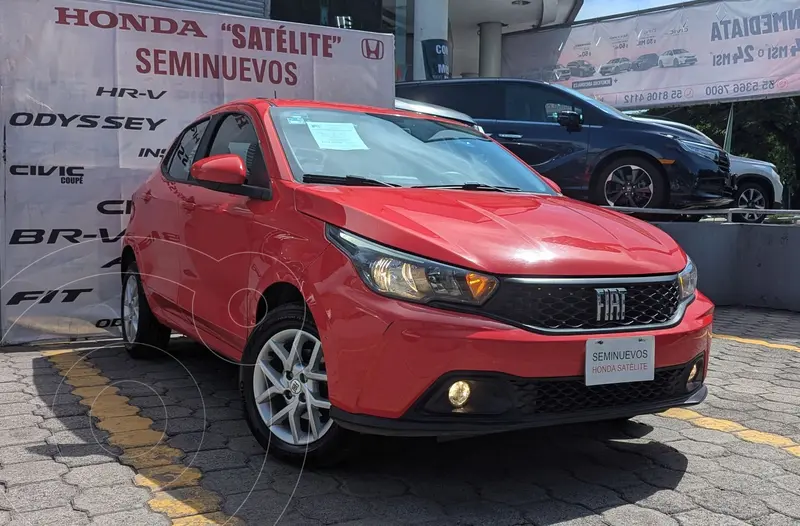 Foto Fiat Argo Drive Plus usado (2023) color Rojo financiado en mensualidades(enganche $91,200 mensualidades desde $4,010)