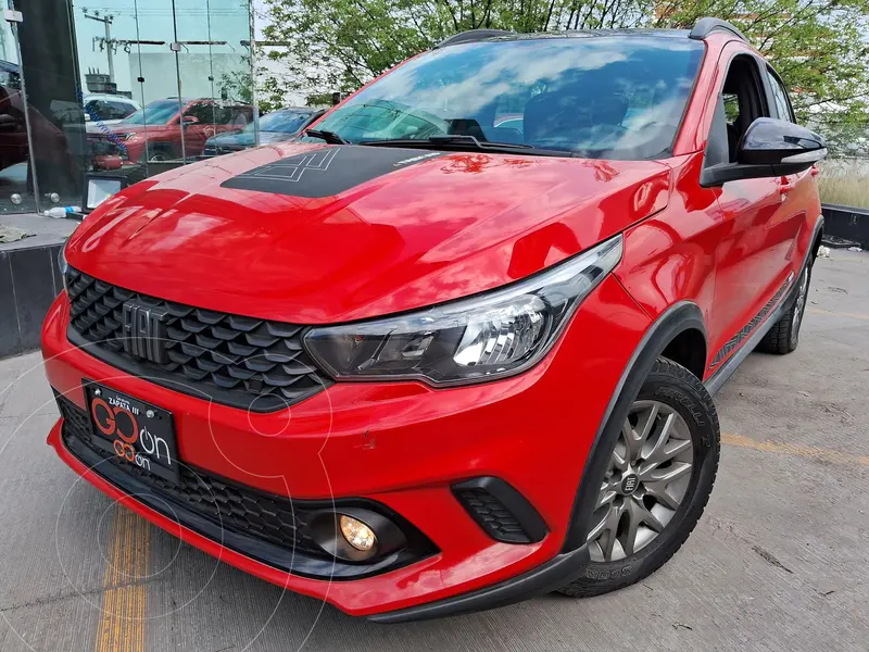 Foto Fiat Argo Trekking usado (2022) color Rojo financiado en mensualidades(enganche $70,850 mensualidades desde $5,418)