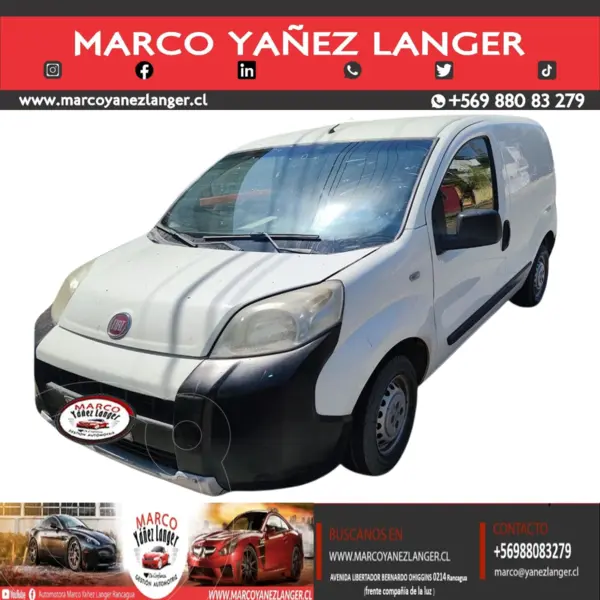 Foto FIAT Fiorino City 1.3L Diesel usado (2016) color Blanco precio $6.990.000