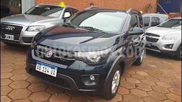 Foto FIAT Mobi - usado (2017) color Azul precio $490.000