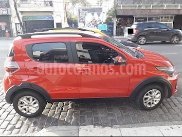 FIAT Mobi Way usado (2016) color Rojo Alpine precio $449.900