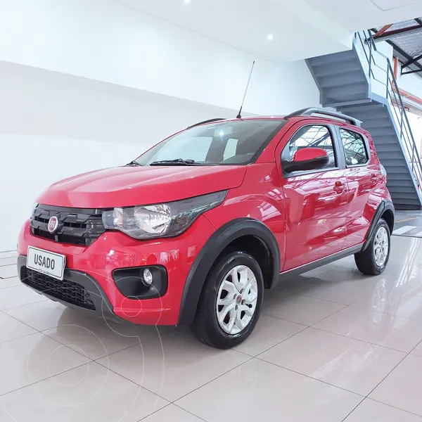 Foto FIAT Mobi Way usado (2017) color Rojo Alpine precio $14.000.000