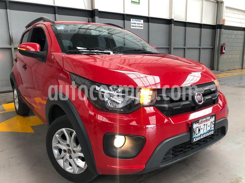 Fiat Mobi Way usado (2018) color Rojo precio $165,000