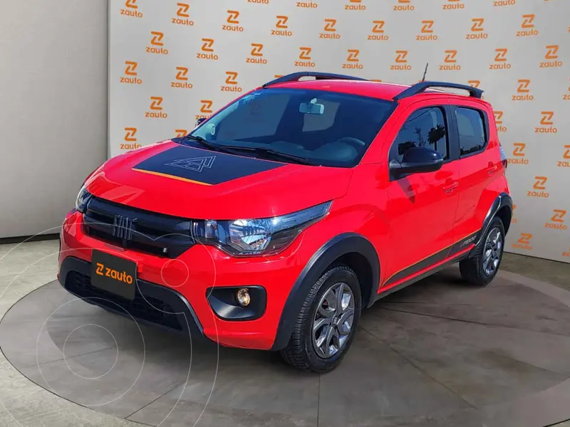 Foto Fiat Mobi Trekking usado (2021) color Rojo financiado en mensualidades(enganche $52,020 mensualidades desde $3,980)