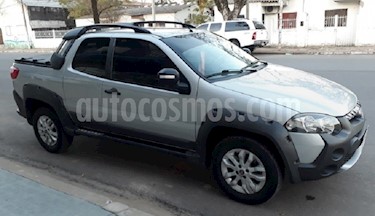 Foto venta Auto Usado Fiat Strada Adventure 1.6 Cabina Doble 3 Puertas (2017) color Gris Cromo
