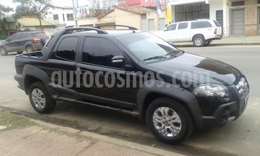 FIAT Strada Adventure 1.6 Cabina Doble Seguridad usado (2011) color Negro Vulcano precio $480.000