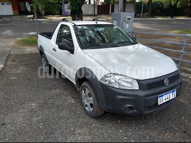 FIAT Strada Working 1.4 Cabina Simple usado (2016) color Blanco Banquise precio $485.000