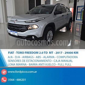 Foto venta Auto usado Fiat Toro Freedom 4x2 CD (2017) color Gris Claro precio $760.000