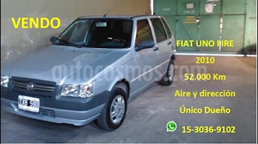 foto FIAT Uno 5P 1.3 Way usado (2010) color Plata Bari precio $185.000