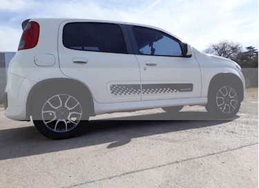 FIAT Uno 5P 1.4 Fire Evo Sporting Pack Seguridad usado (2013) color Blanco precio $220.000