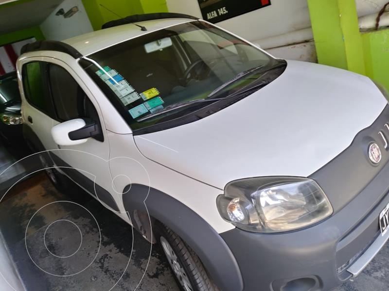 FIAT Uno 5P 1.4 Fire Evo Way usado (2011) color Blanco Banchisa precio $550.000