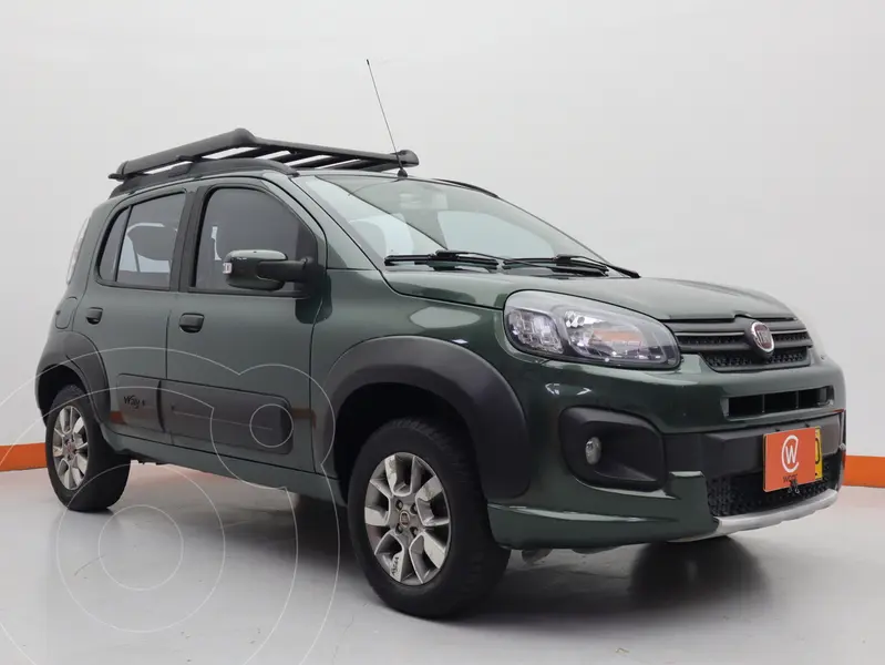 Foto Fiat Uno 1.4L Way usado (2019) color Verde precio $35.990.000