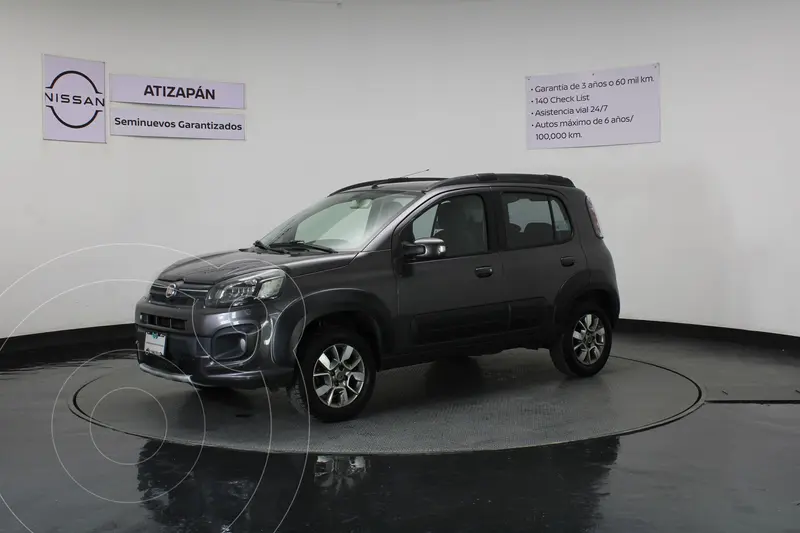 Foto Fiat Uno Way usado (2020) color Gris precio $169,999