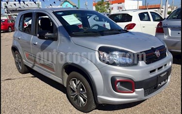 Fiat Uno Sporting usado (2019) color Plata precio $188,000