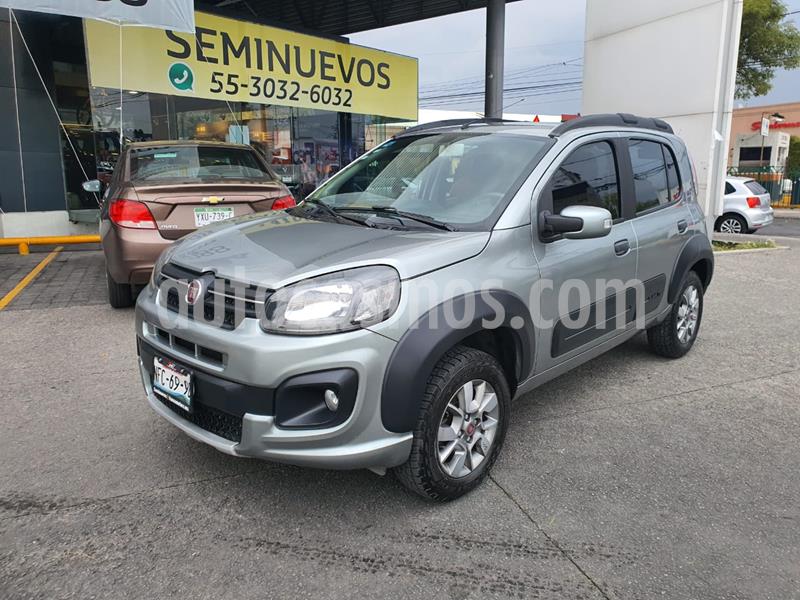 Fiat Uno 1.4L usado (2018) color Gris precio $159,000