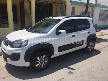 Fiat Uno Way usado (2017) color Blanco precio $140,000