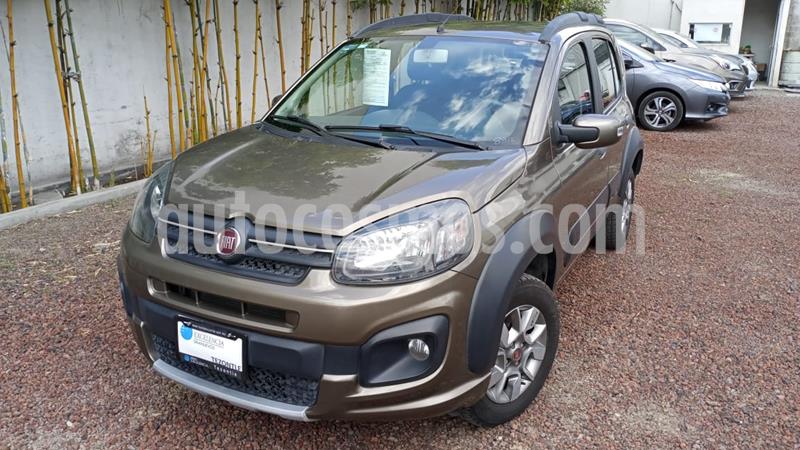 Fiat Uno Way usado (2019) color Gris precio $189,000