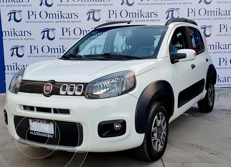 Fiat Uno Way usado (2016) color Blanco precio $165,000