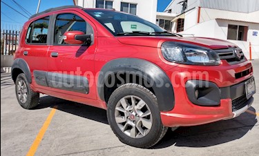Fiat Uno Way usado (2017) color Rojo precio $160,000